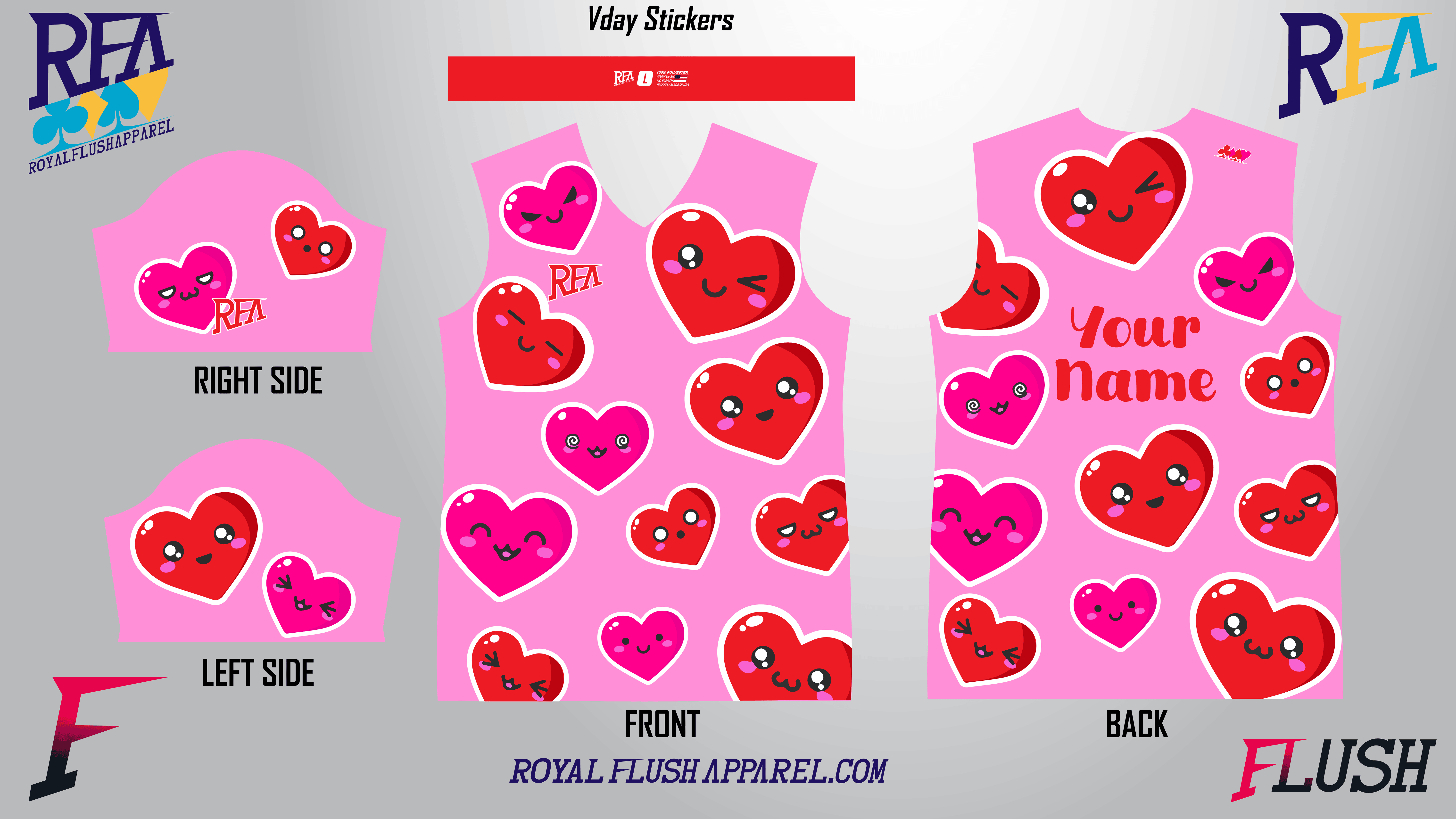 V-Day Stickers Jersey (Copy)