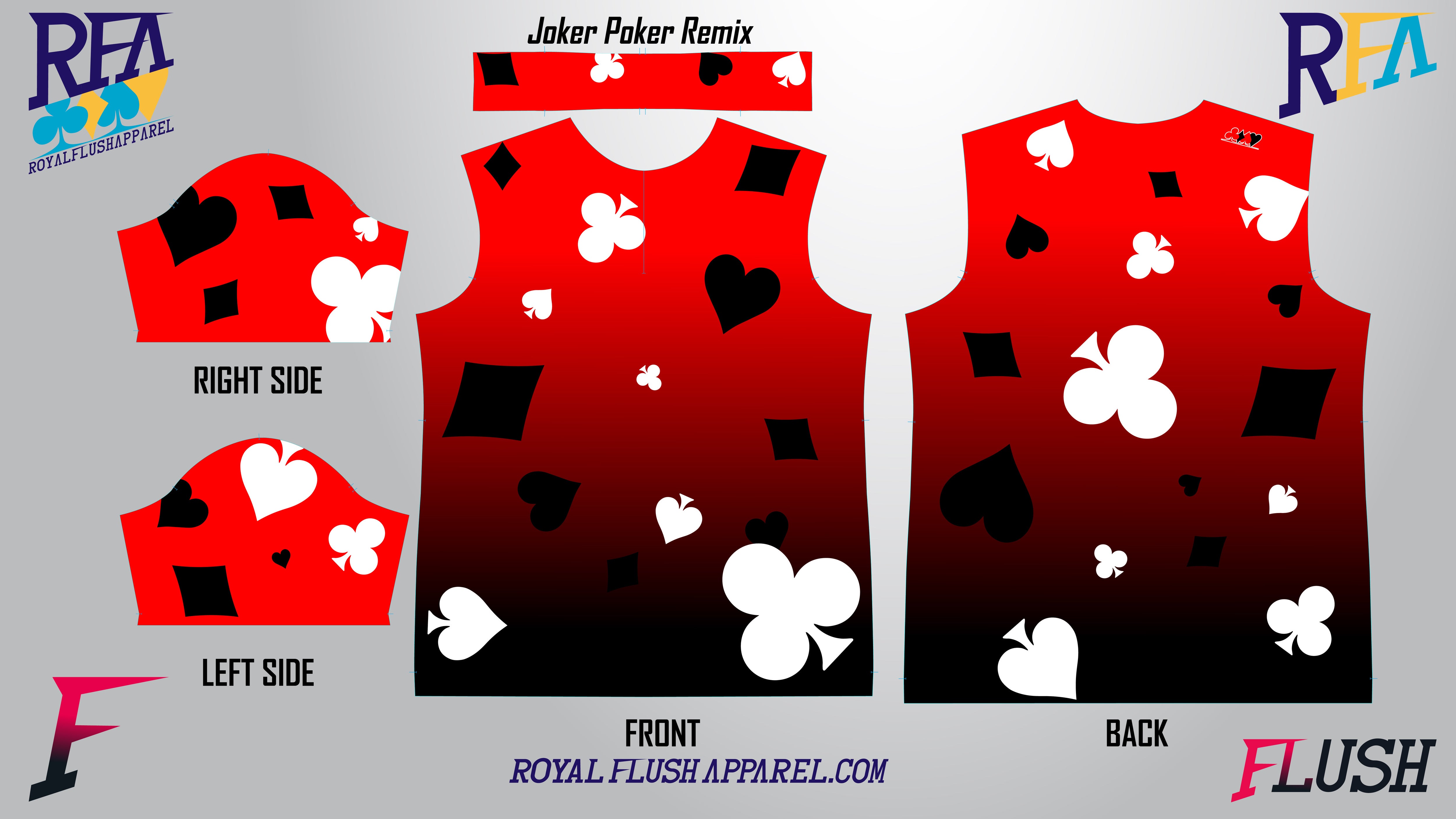 Derrick Woods' Joker Poker Remix Replica Jersey
